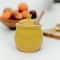 Hello Honey® 4.3" Yellow Ceramic Honey Pot & Wood Dipper